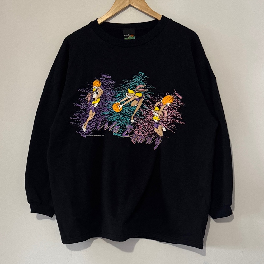 Vintage Lola Bunny Sweater / Warner Bros / 1996 / XL / Space Jam